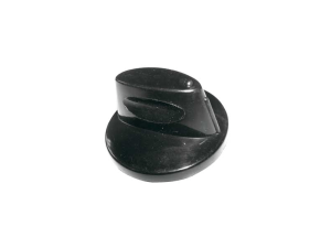 Pokrętło płyty gazowej czarne Whirlpool 481241279247 C00312960
