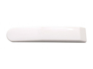 Osłona górnego zawiasu do lodówki Gorenje / Hisense biała 381616