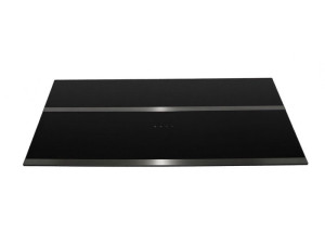Szyba do okapu Amica 90 cm czarna + inox 1045750