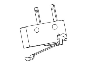 Uchwyt kabla sprężarki do urządzeń chłodniczych Electrolux / AEG 2425847015