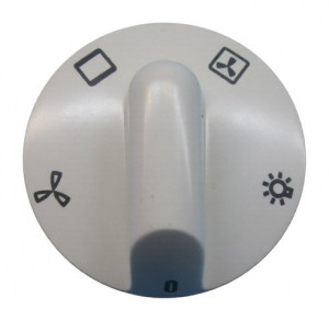 Pokrętło funkcji do piekarnika Gorenje / Hisense białe 547105