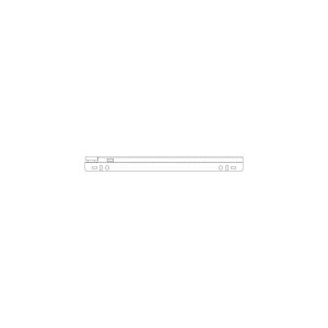 Prawa prowadnica szuflady do lodówki Electrolux / AEG 250 mm 2211190018