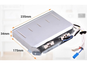 Grzałka do suszarki Beko / Grundig / Arcelik 1600 W z termostatem 2970101400