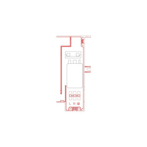 Zespół wyposażenia elektrycznego do okapu Electrolux / AEG