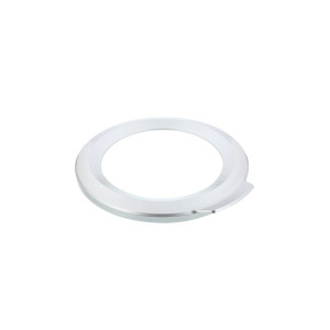 Przednia futryna drzwi pralki Electrolux / AEG srebrna Ø490 mm