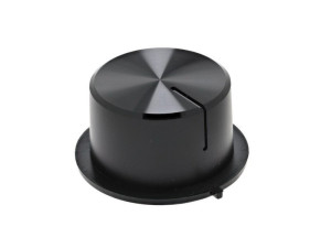 Pokrętło timera do kuchenki mikrofalowej Electrolux / AEG czarne 39 mm 24 mm HB