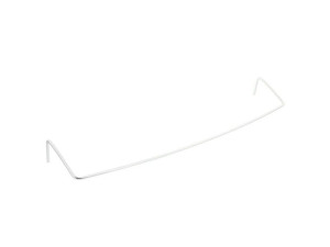Szyna półki na butelki do lodówki Electrolux / AEG cynkowa 438,8 x 93,5 mm