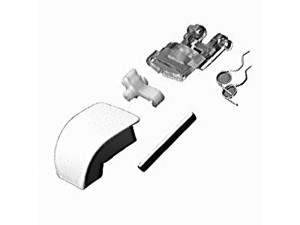 Uchwyt drzwi pralki Whirlpool / Indesit / Ariston / Hotpoint zaokrąglony 481990310163 C00313989