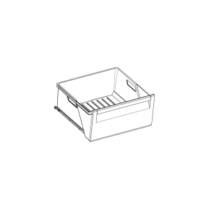 Pojemnik na warzywa do lodówki Electrolux / AEG neutralny 490 x 247 mm 7902