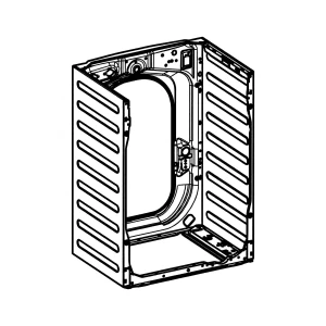 Obudowa kompletna do pralki Electrolux / AEG 1326471800