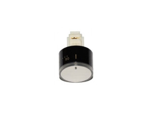 Pokrętło sterujące inox do kuchenki Amica 38A 6000 9075894