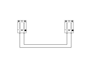 Wiązka przewodów silnika do pralki Electrolux / AEG 400 mm 1327695100