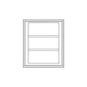 Drzwi zamrażarki do chłodziarko-zamrażarki Electrolux / AEG białe 538 x 627 mm 8084066011