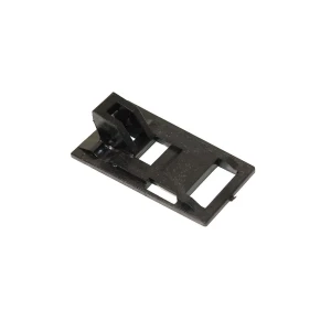 Uchwyt drzwiczek do pralki Ariston / Indesit / Hotpoint / Whirlpool czarny C00019690 482000022583