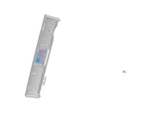 Panel przedni sterowania do zmywarki Electrolux / AEG inox 8088539211