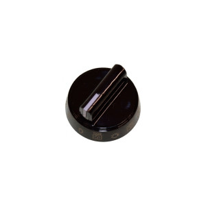 Pokrętło sterujące czarne do kuchenki, piekarnika i płyty ceramicznej Amica CODE1_E/09.12373.00