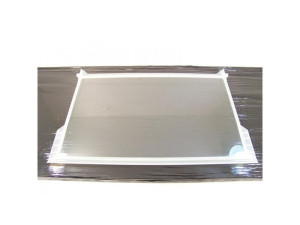 Półka szklana z ramkami do chłodziarki Whirlpool / Indesit / Ariston / Hotpoint 48 x 32,3 cm 481245088171 C00340347