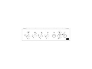 Panel kontrolny do piekarnika i płyty grzejnej Electrolux / AEG stainless 50 cm 8080004032