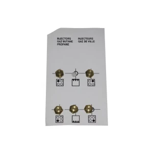 Komplet dysz gazowych propan-butan Beko / Grundig / Arcelik BPG/BPM 4431100006
