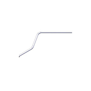 Rurka palnika tylna lewa do płyty gazowej Electrolux / AEG 3541798017