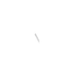 Grzebień kosza dolnego do zmywarki Electrolux / AEG 321 mm 140006490035