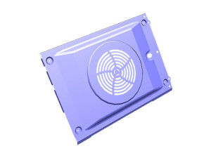 Wewnętrzna płyta osłonowa do piekarnika Electrolux / AEG czarna 3532460056