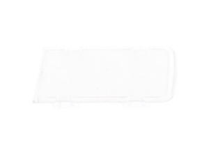 Klosz oświetlenia do okapu Electrolux / AEG z tworzywa 110 x 62 mm