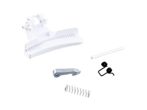 Klamka drzwi pralki Electrolux / AEG biała 4055304143