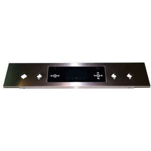 Maskownica panelu przedniego do kuchenki Amica TRX 622 HTs[mm] Y2M4D b.logo 9067022