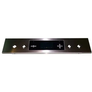 Maskownica panelu przedniego do kuchenki Amica TRX 622 HTs[mm] Y2M4D b.logo 9067022