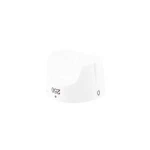 Pokrętło termostatu do piekarnika Electrolux / AEG białe 0–250 8075119019
