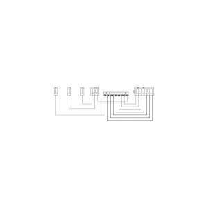 Wiązka przewodów silnika i elektroniki do pralki Electrolux / AEG 1326327002