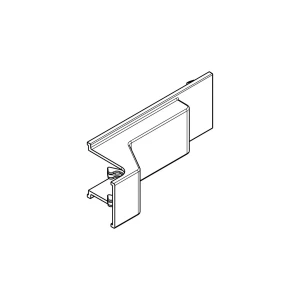 Górna pokrywa zawiasu do chłodziarko-zamrażarki Electrolux / AEG 7820 123 x 41,6 mm