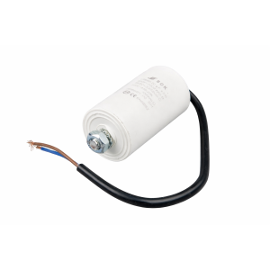 Kondensator rozruchowy do urządzeń AGD Domax 125 µF 320 V z przewodami 27025