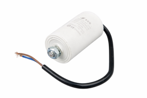 KONDENSATOR 125 UF / 320V KABEL 27025
