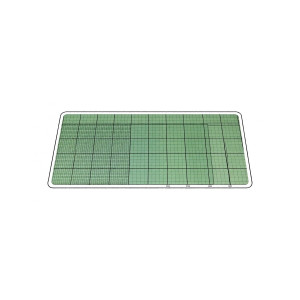 Półka szklana bez ramek do lodówki Amica 460 x 205 x 4 mm 1039538