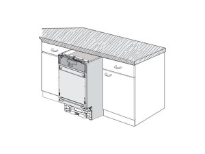 Instrukcja montażu do zabudowy zmywarki Electrolux / AEG 1174271005