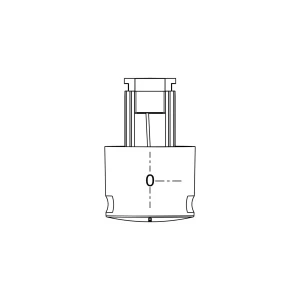 Pokrętło termostatu do piekarnika Electrolux / AEG czarne 0-250
