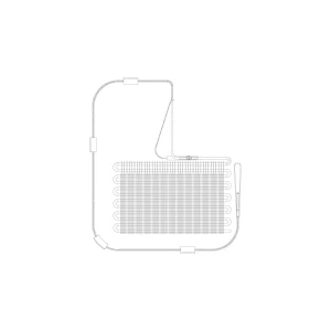 Parownik zamrażarki do lodówki Electrolux / AEG 2266517024