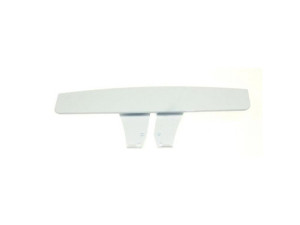 Uchwyt drzwiczek pokrywy do pralki Ariston / Indesit / Hotpoint / Whirlpool biały C00116854 488000270184 C00270184