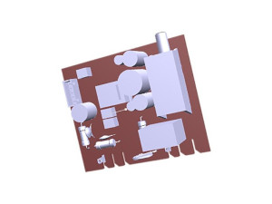 Moduł elektroniczny do odkurzacza Electrolux / AEG 100-240 V 50-60 Hz HER