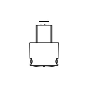 Pokrętło termostatu do piekarnika Electrolux / AEG nierdzewne 0-250°C