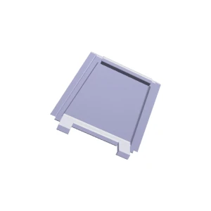 Zaślepka odboju drzwi do lodówki Electrolux / AEG srebrna 8074861033