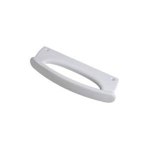 Uchwyty drzwi chłodziarki Whirlpool białe komplet 2 szt. 175 mm 481231019093 C00374111