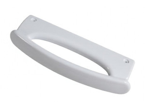 Uchwyty drzwi chłodziarki Whirlpool białe komplet 2 szt. 175 mm 481231019093 C00374111