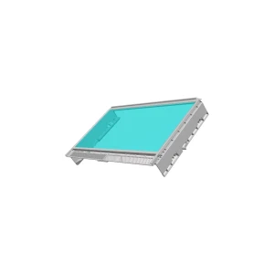 Półka szklana z ramą do chłodziarki Electrolux / AEG 627 x 370,7 mm