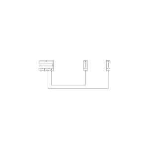 Wiązka kablowa elektroniki głównej do suszarki Electrolux / AEG, kondensat, PCB J5, 1340 mm
