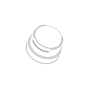 Pierścień pokrętła funkcji do kuchenki Electrolux / AEG inox 5618226020