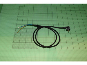 Przewód zasilający do urządzeń AGD Amica EU 3x1,50 mm2 1,5 m czarny