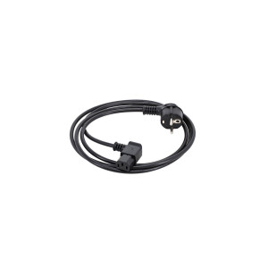 Kabel sieciowy Schuko do urządzeń Electrolux / AEG 1,8 m czarny IEC C13